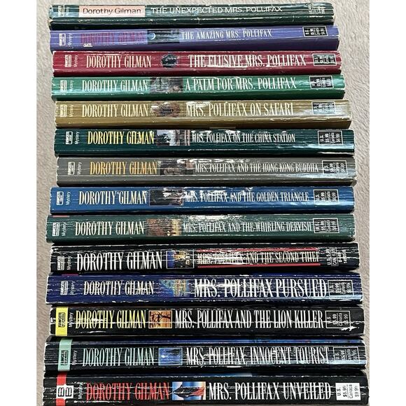 Lot of 22 Dorothy Gilman Books - Complete Mrs Pollifax Series, 2 Madame, +6 More - Picture 4 of 10